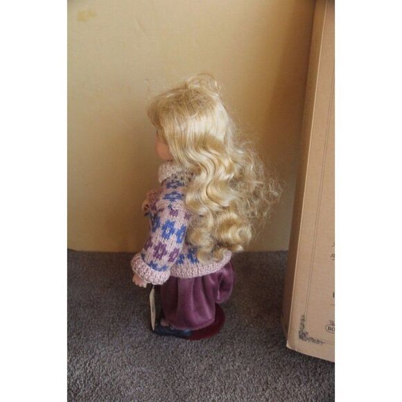 porcelain doll boyd elizabeth going to grandma goin dollstone as is 1998 girl - Picture 6 of 9